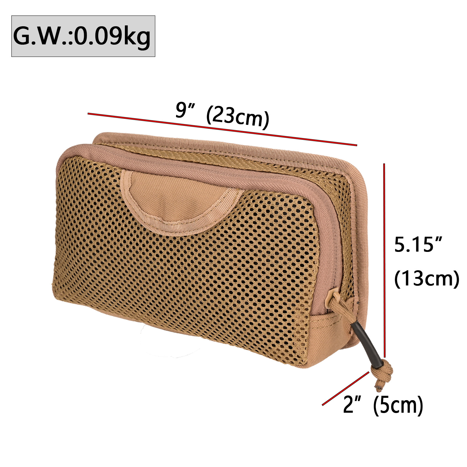 Tactical Internal Mesh Pocket  - Edc Able Carry 评论和价格