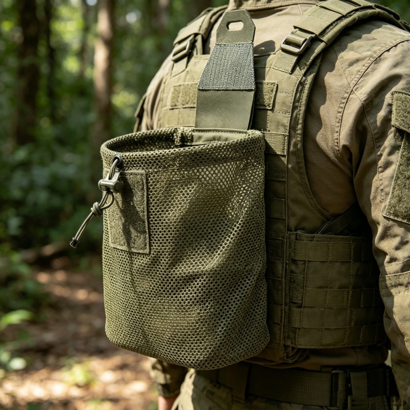 Nylon New Roll-Up Mesh Dump Po - Edc Able Carry 评论和价格