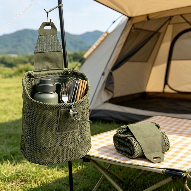 Nylon New Roll-Up Mesh Dump Po - Edc Able Carry 评论和价格