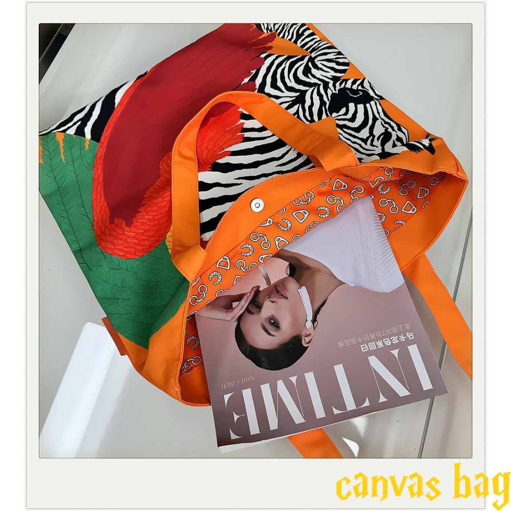 Fashion Multi-color Canvas Bag - Edc Carry Bag 评论和价格