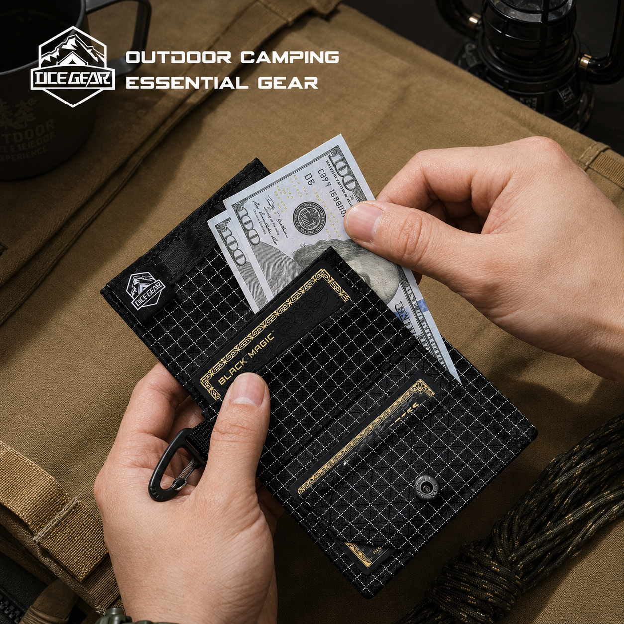 Lightweight Trifold Wallet wit - Edc Carry Card 评论和价格