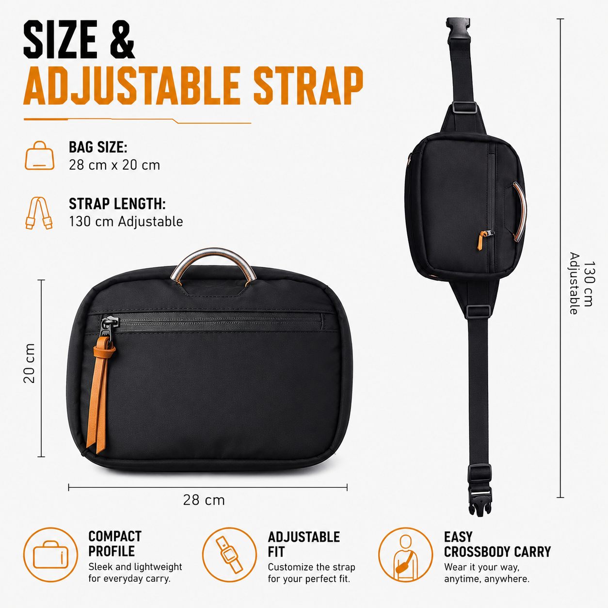 Premium Magnetic Quick Release - Edc Carry Bag For Men 评论和价格