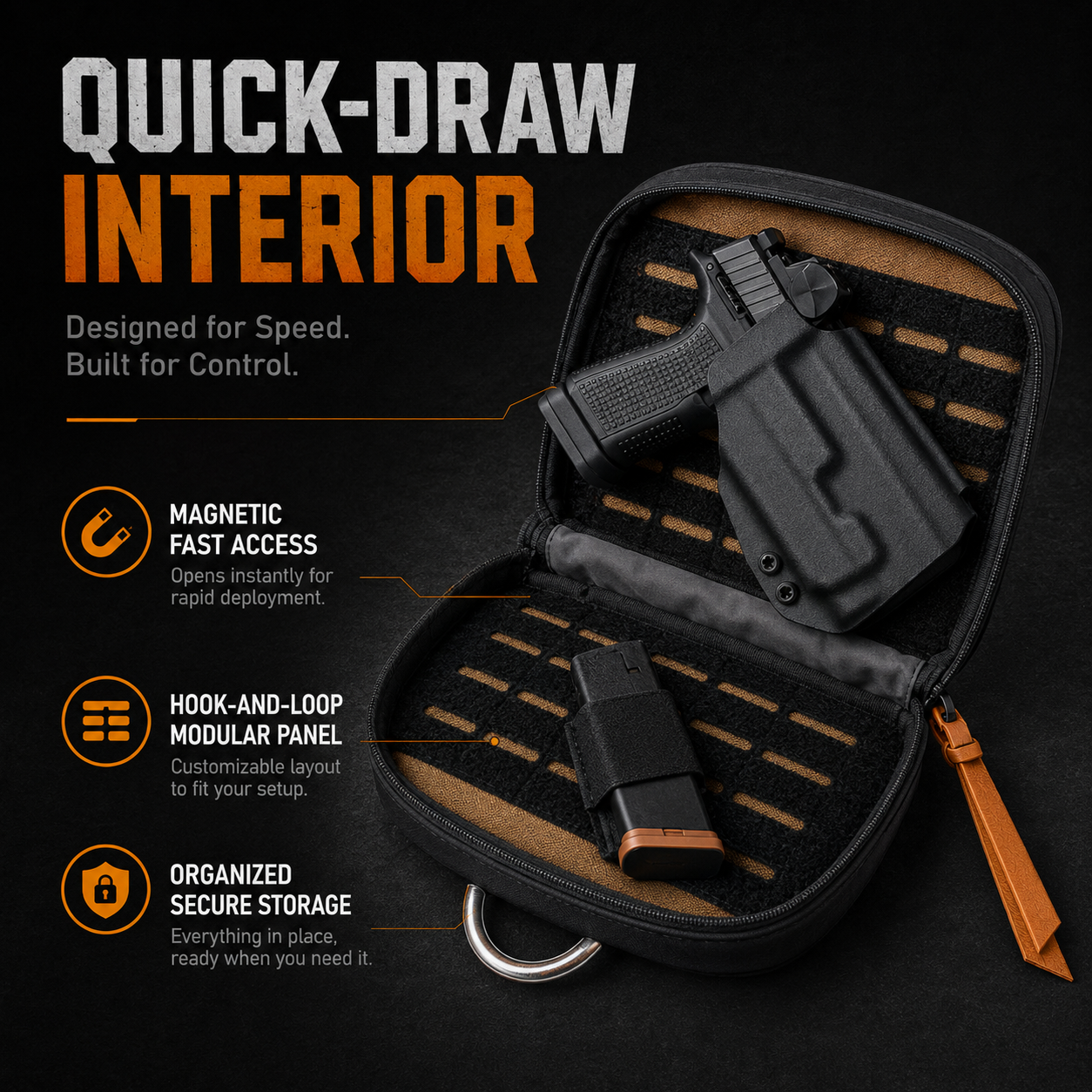 Premium Magnetic Quick Release - Edc Carry Bag For Men 评论和价格