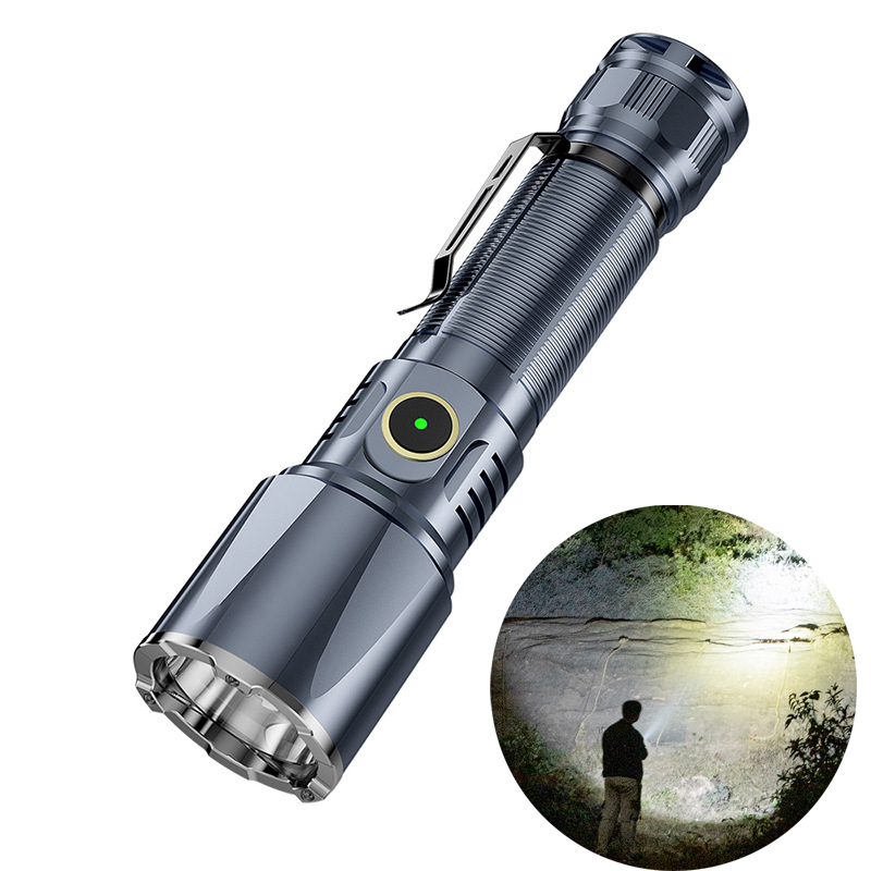Type-C USB Rechargeable 21700  - Edc Carry Flashlight 评论和价格