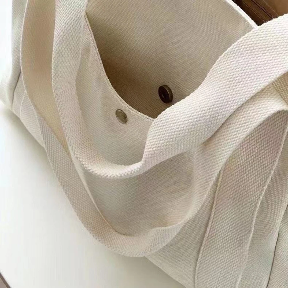 Large Capacity Canvas Tote Bag - Edc Carry Bag 评论和价格