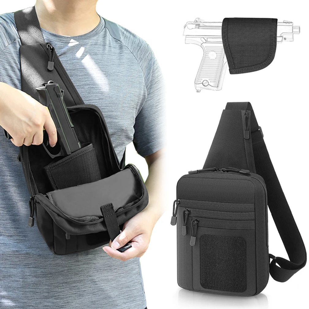 Tactical Pistol Gun Bag Concea - Edc Concealed Carry Holster 评论和价格