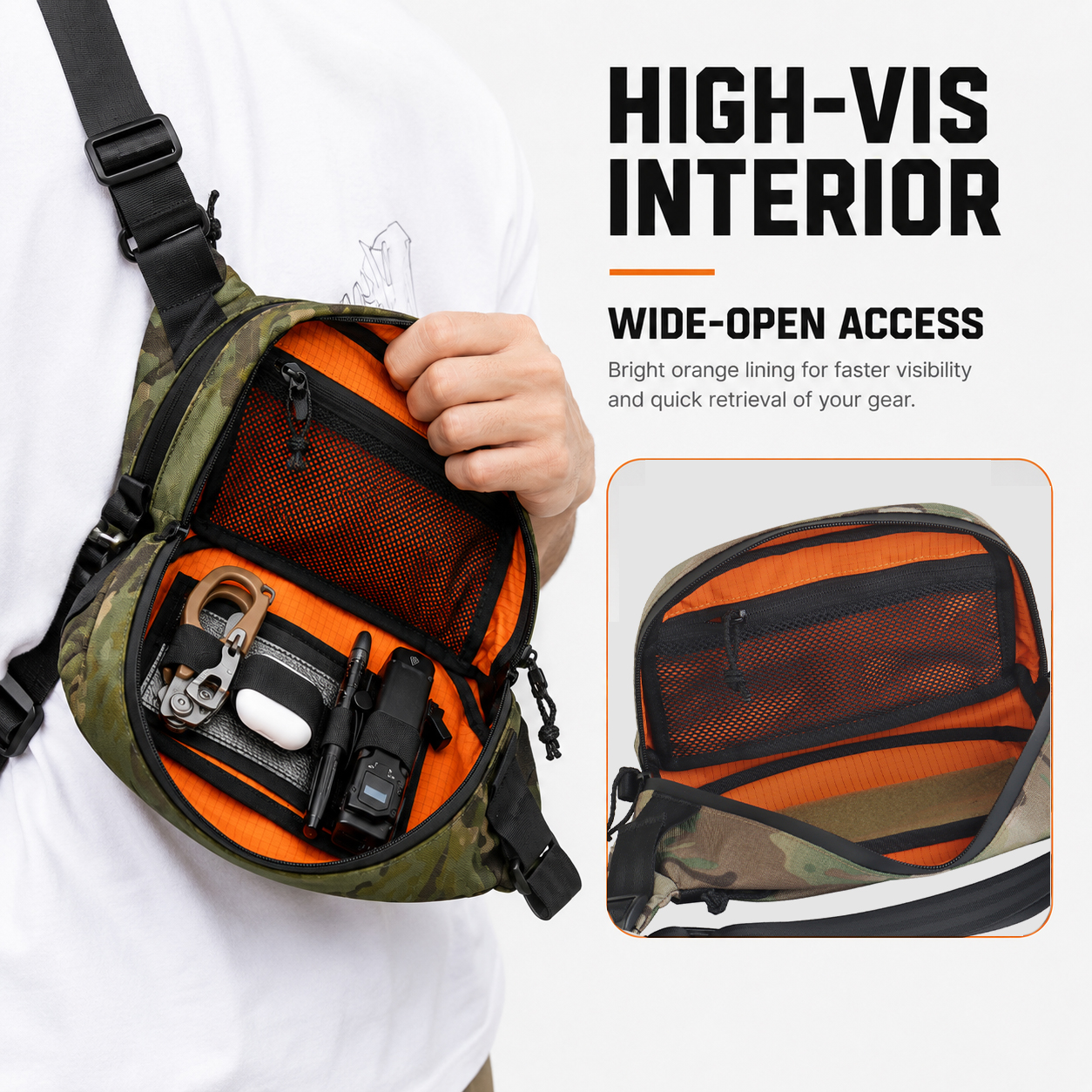 Tactical Waist Bag EDC Sling P - Edc Carry Bag For Men 评论和价格