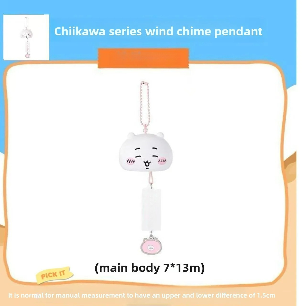 jiyi Wind Chime Pendant with C - Carabiner Keychain 评论和价格