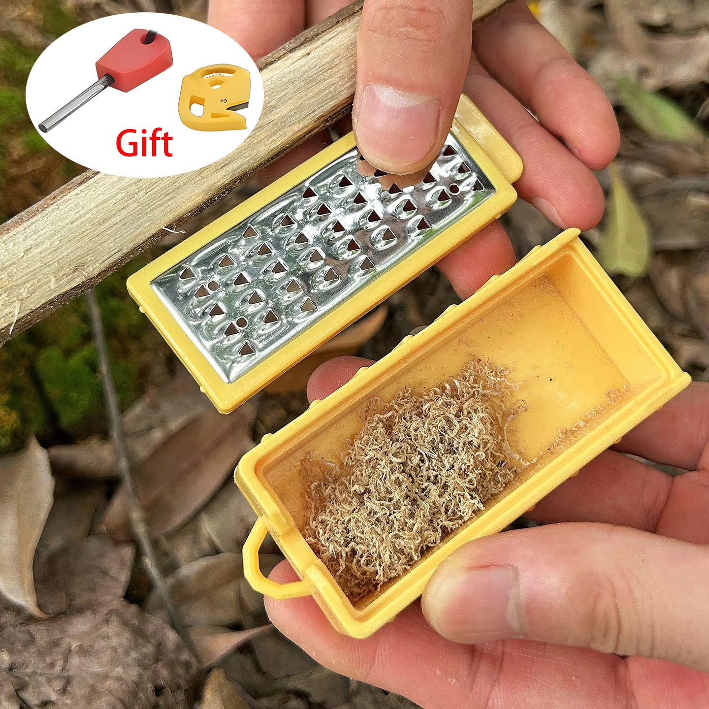 NEW Outdoor Camping Flint Set  - Ferro Rod Striker 评论和价格