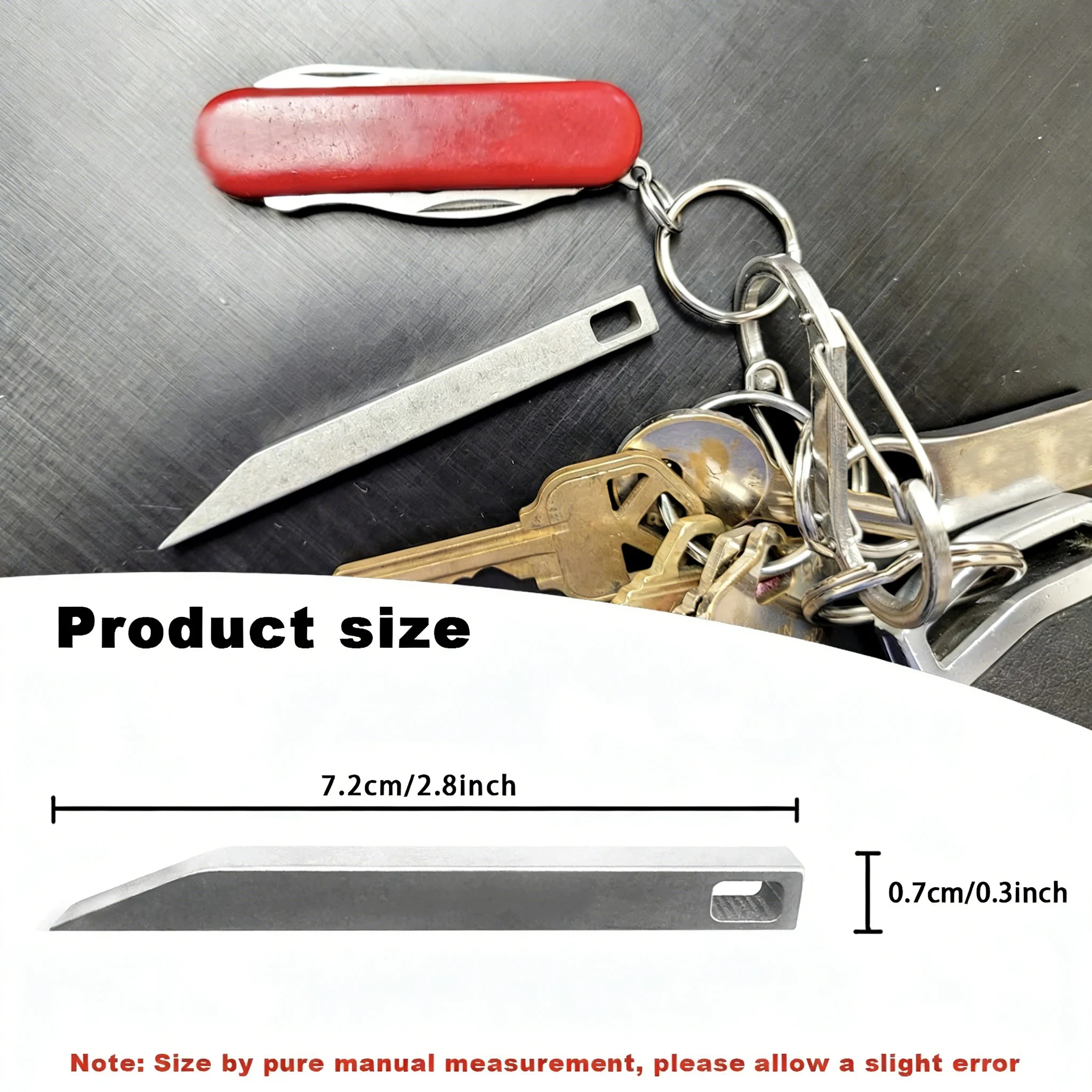 Heavy Duty Keychain Prybar EDC - Edc Every Day Carry おもちゃ 评论和价格