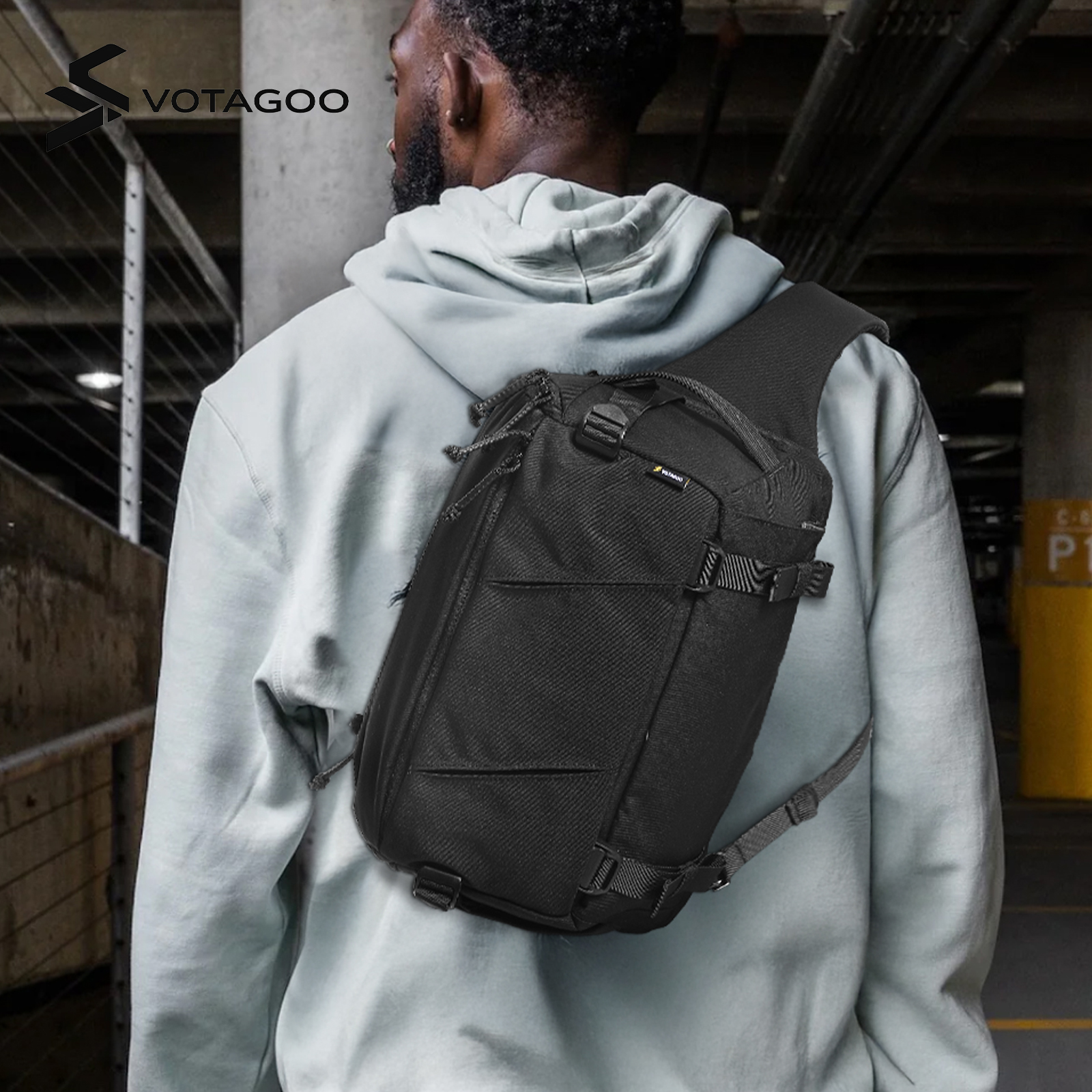 VOTAGOO 13L Tactical Sling Bag - Edc Carry Bag For Men 评论和价格