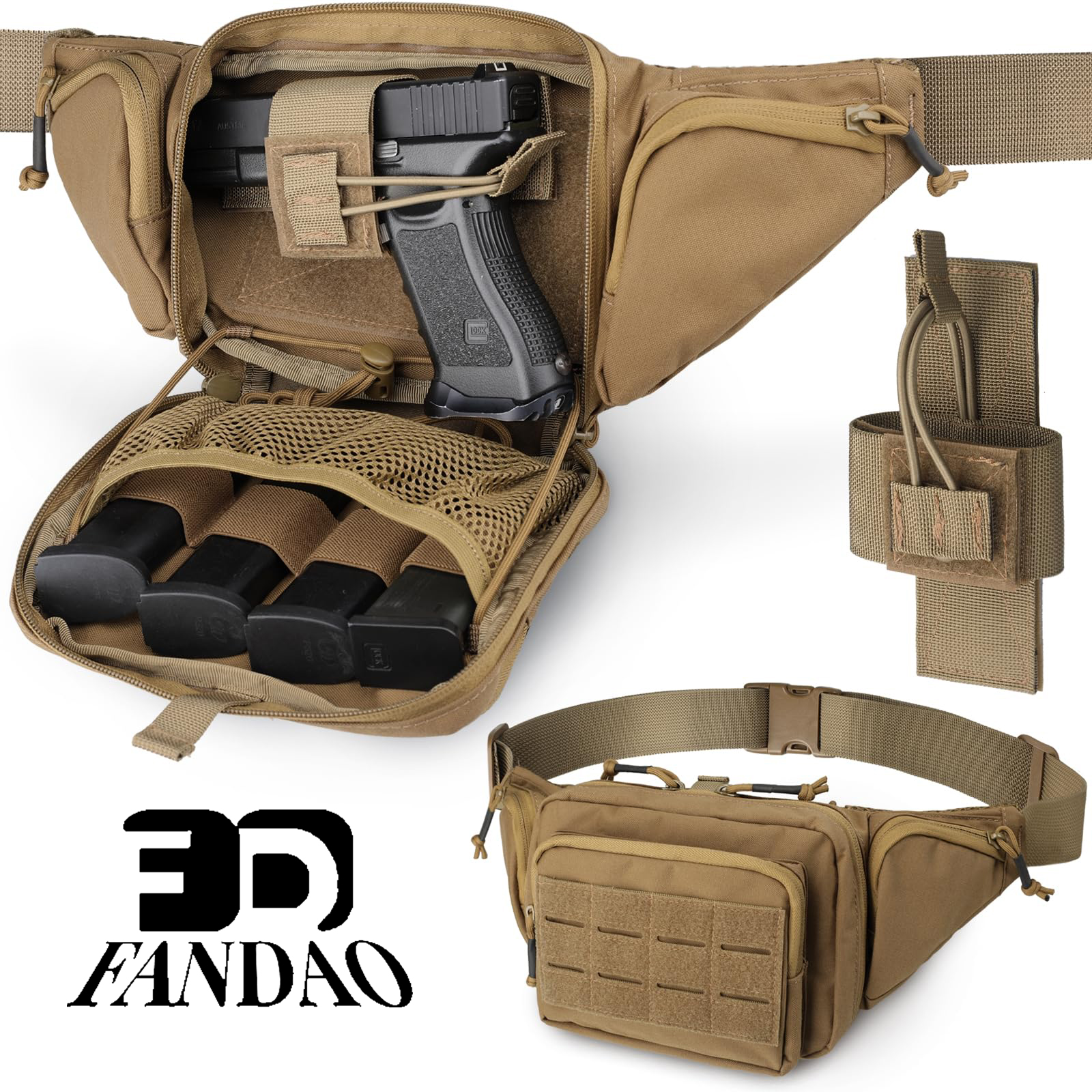 Tactical Concealed Carry Fanny - Edc Concealed Carry Holster 评论和价格