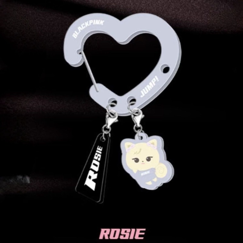 Black Pink Lovely Acrylic Fan‑ - Carabiner Keychain 评论和价格