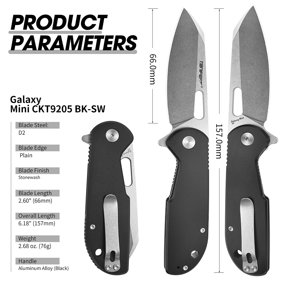 TONIFE Galaxy Mini CKT9205 Fol - Edc Every Day Carry おもちゃ 评论和价格