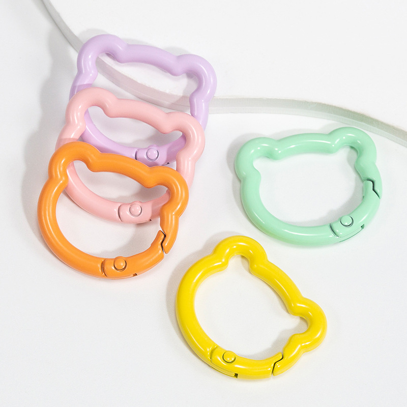 5pcs Cute Heart Cat Keychain R - Carabiner Keychain 评论和价格
