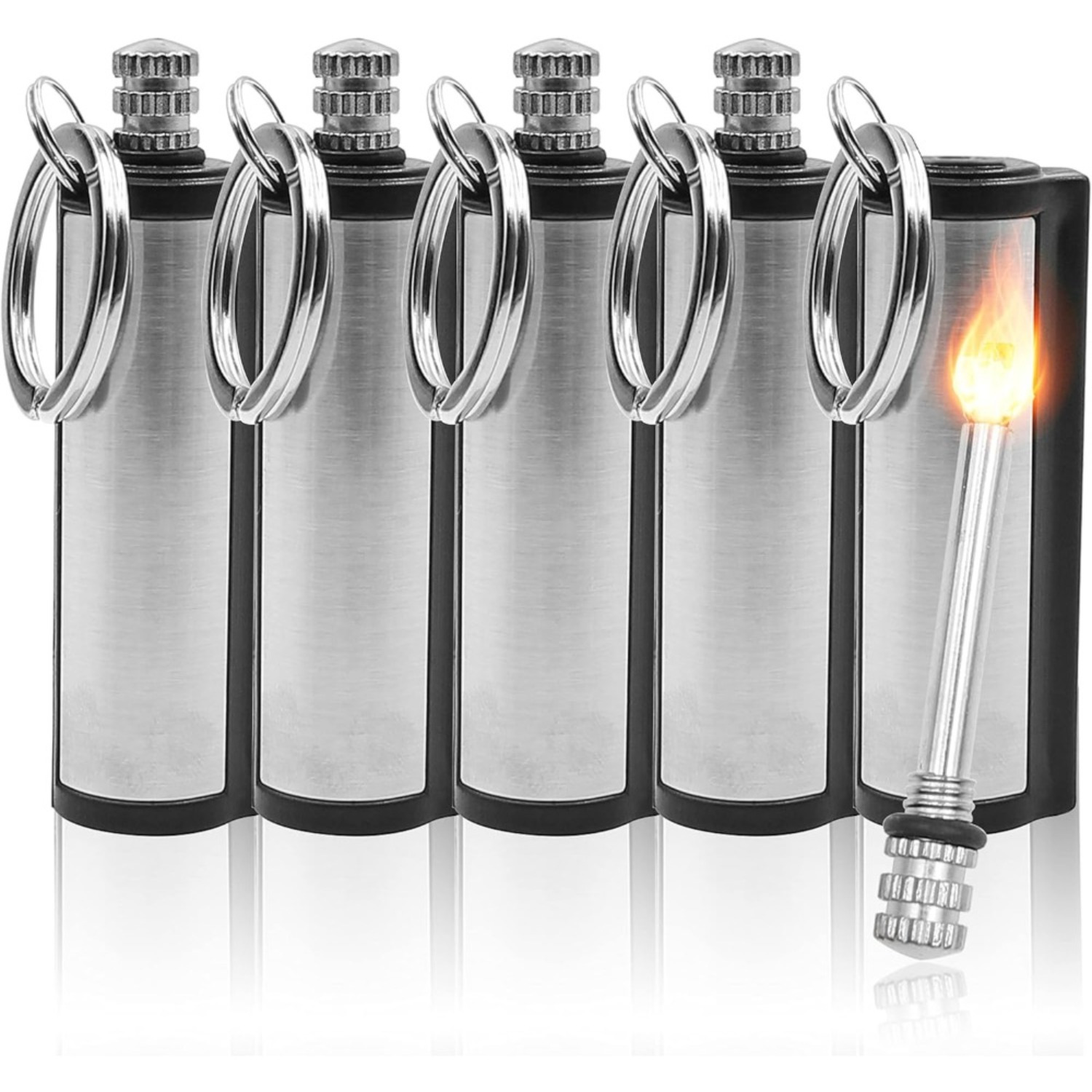 1-5-pack Magnesium flint set,  - Ferro Rod Striker 评论和价格