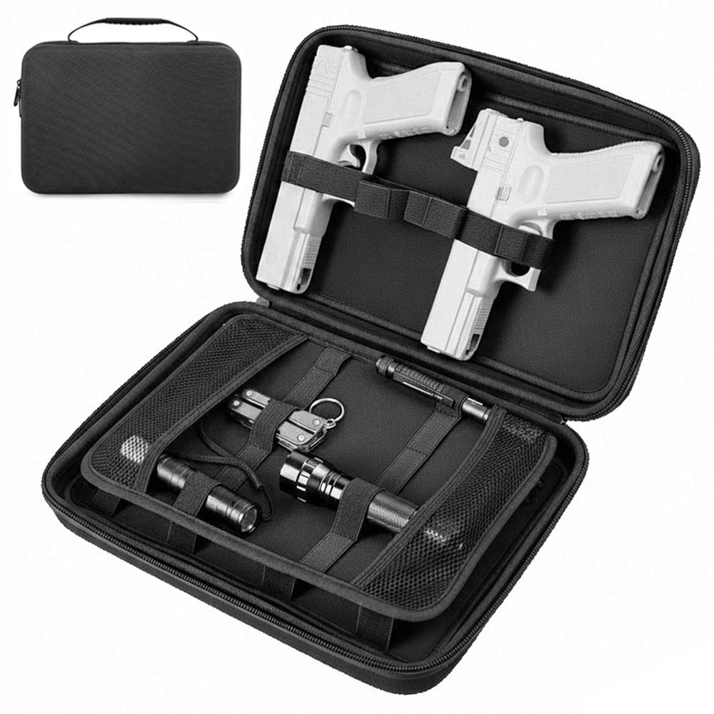 Tactical Pistol Gun Case Dual  - Edc Carry Gun 评论和价格