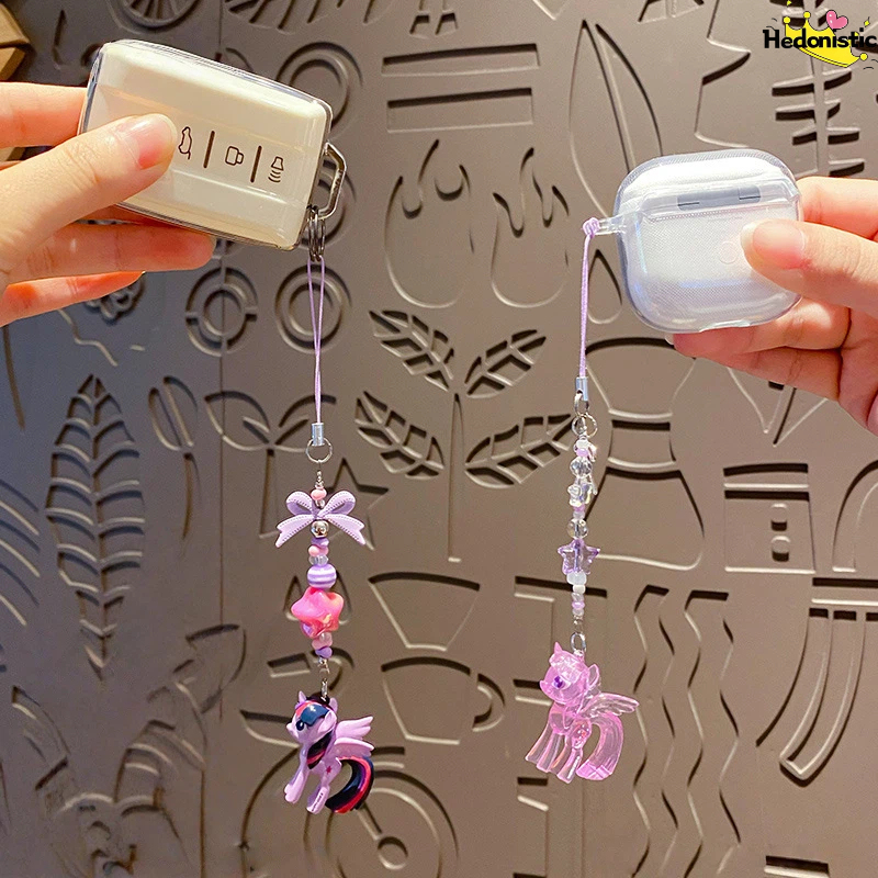 Cute Mini Pony Cartoon Bead St - Carabiner Keychain 评论和价格