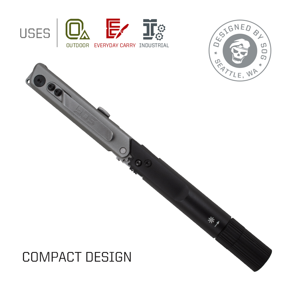 SOG BATON Q2 4 in 1 Multi-Tool - Edc Carry Flashlight 评论和价格