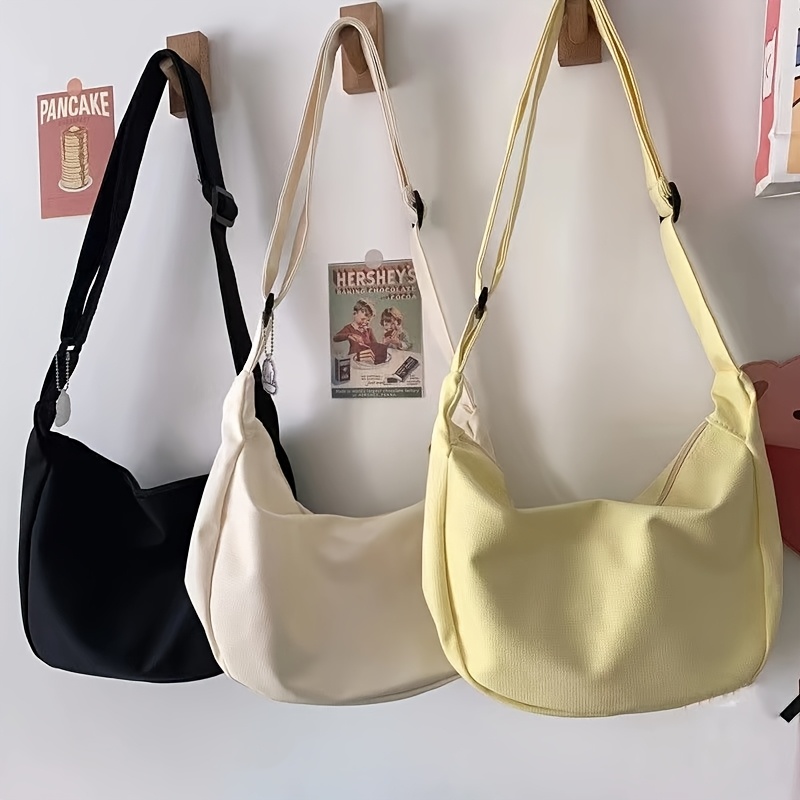 Waffle-Textured Crossbody Bag  - Edc Carry Bag 评论和价格