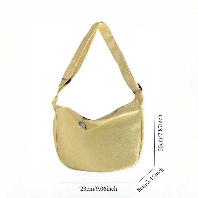 Waffle-Textured Crossbody Bag  - Edc Carry Bag 评论和价格