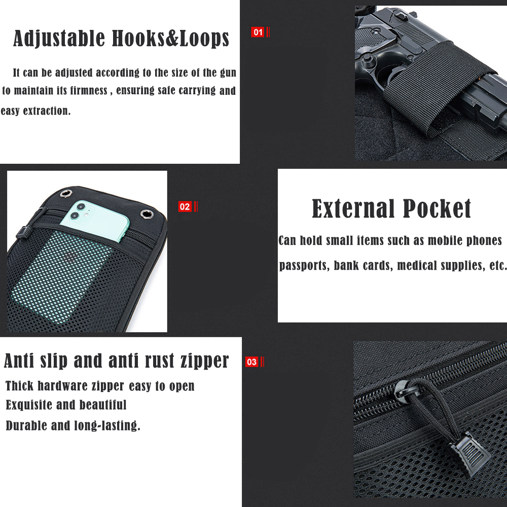 Molle Outdoor Tactical Conceal - Edc Carry Gun 评论和价格