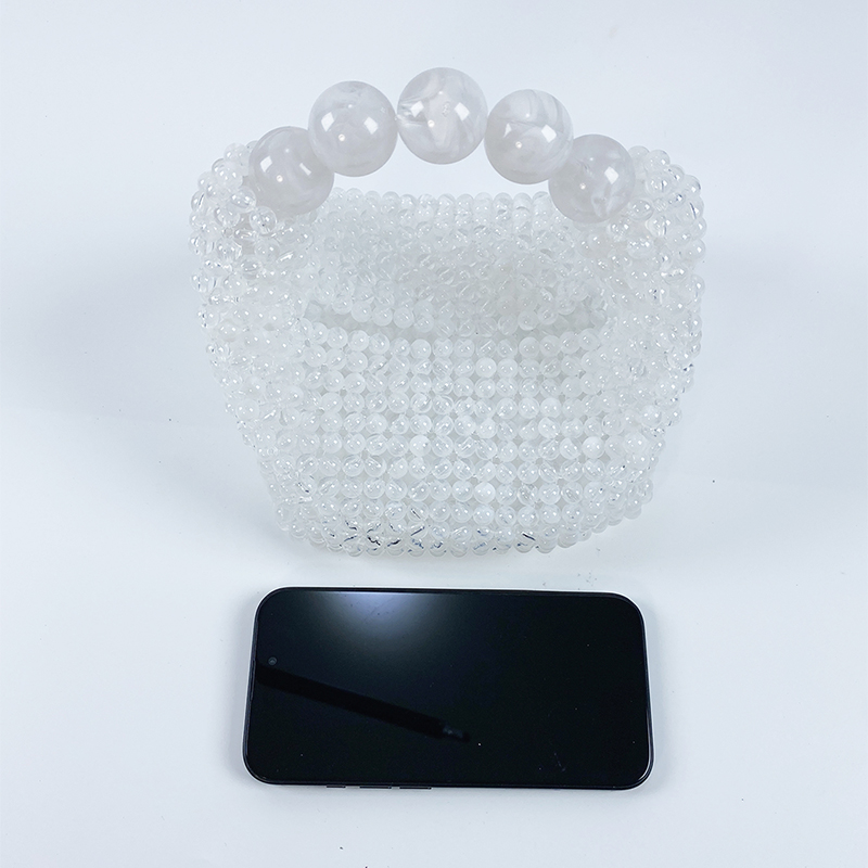 Ins handmade bead woven acryli - Edc Carry Bag 评论和价格