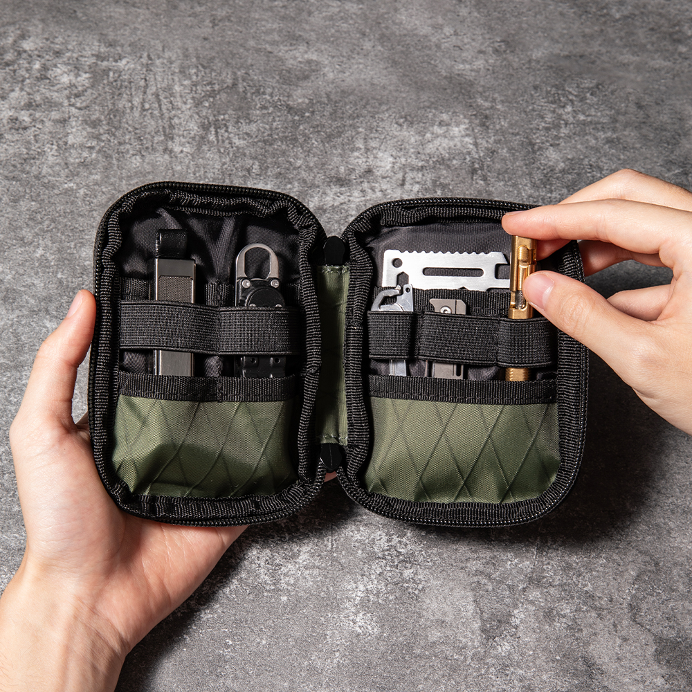Small EDC Wallet Pouch EDC Poc - Edc Carry Card 评论和价格